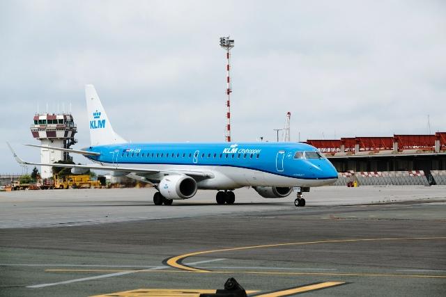Immagine di sfondo della pagina KLM: successo della Genova - Amsterdam