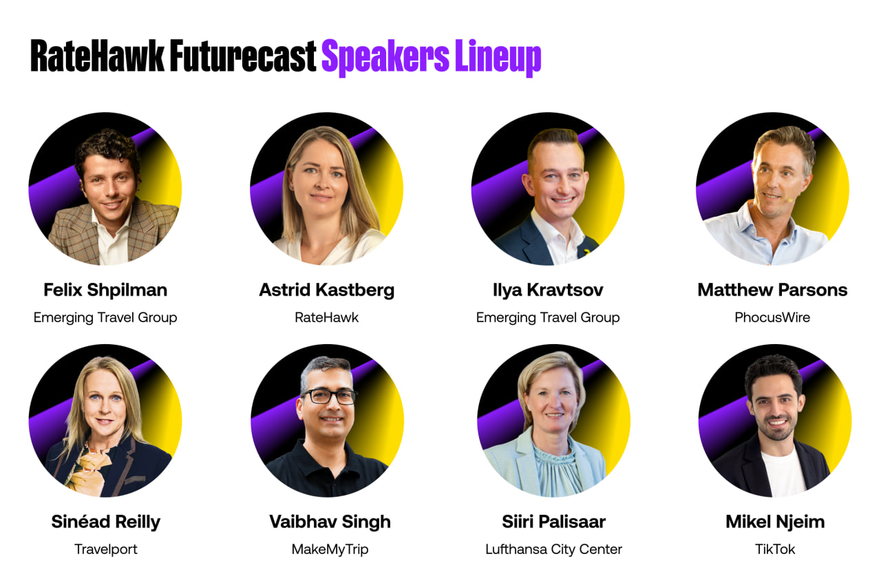 Immagine RateHawk annuncia la lineup dei relatori per l’evento online Futurecast