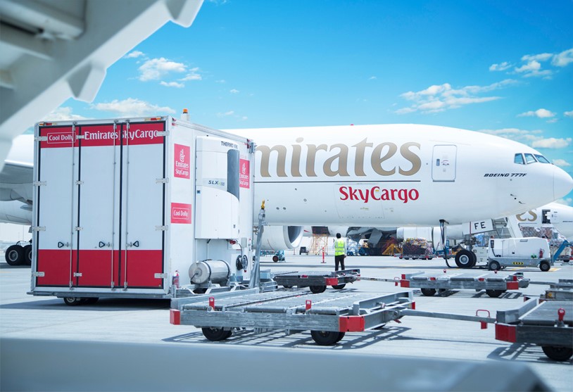 Immagine di sfondo della pagina Emirates SkyCargo rafforza la sua presenza in Italia: crescono importazioni ed esportazioni