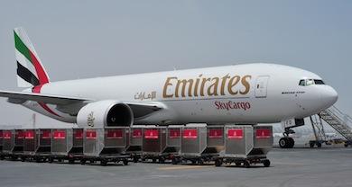 Immagine di sfondo della pagina Emirates SkyCargo ha avviato un nuovo servizio cargo tra Dubai e Milano