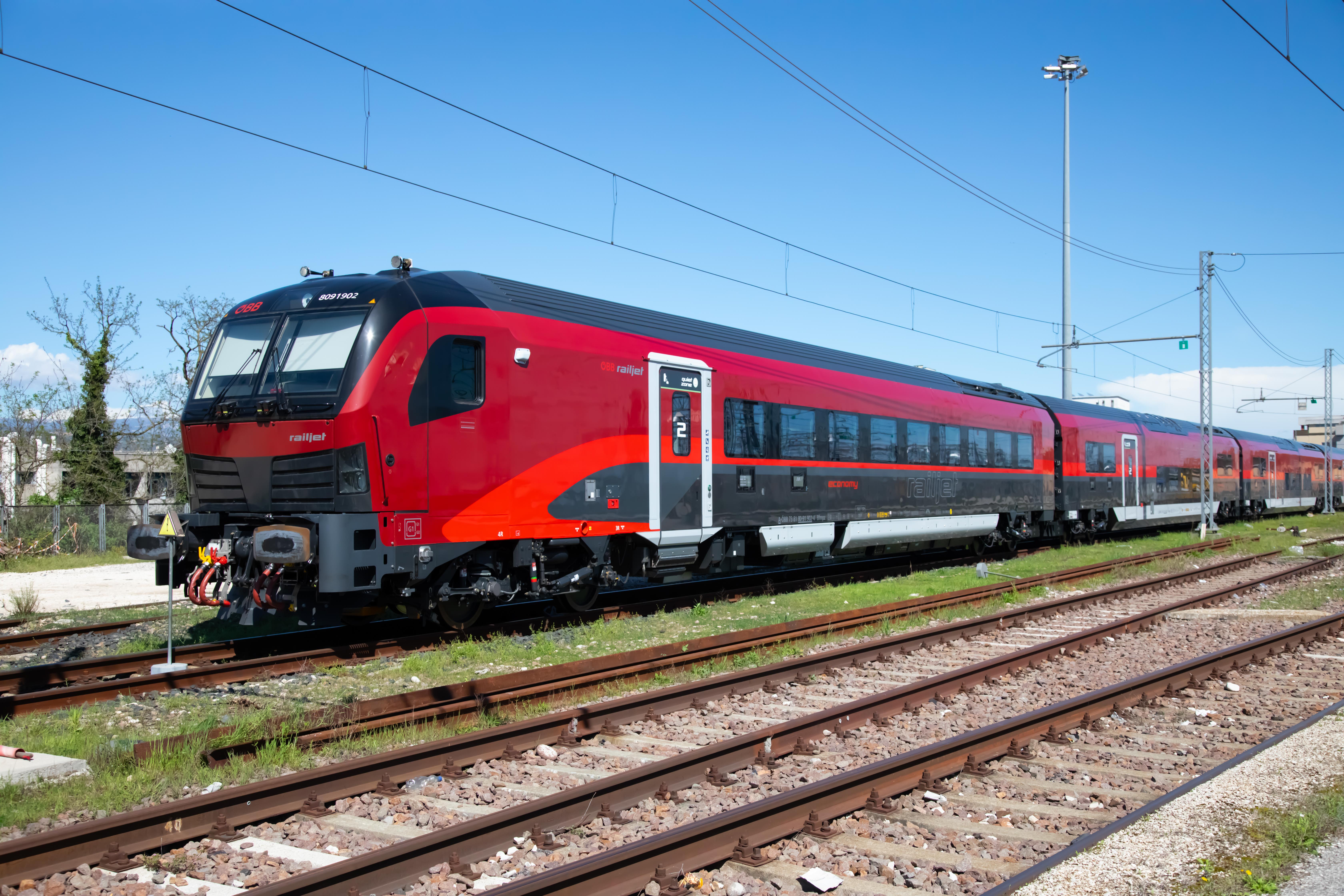 Immagine Dalla Baviera all’Adriatico: il Railjet DB-ÖBB arriva fino ad Ancona