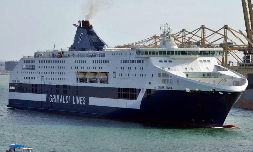 Immagine di sfondo della pagina Gruppo Grimaldi: estranei a indagini porto Napoli