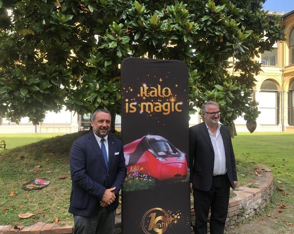 Immagine di sfondo della pagina Italo, un roadshow per le adv