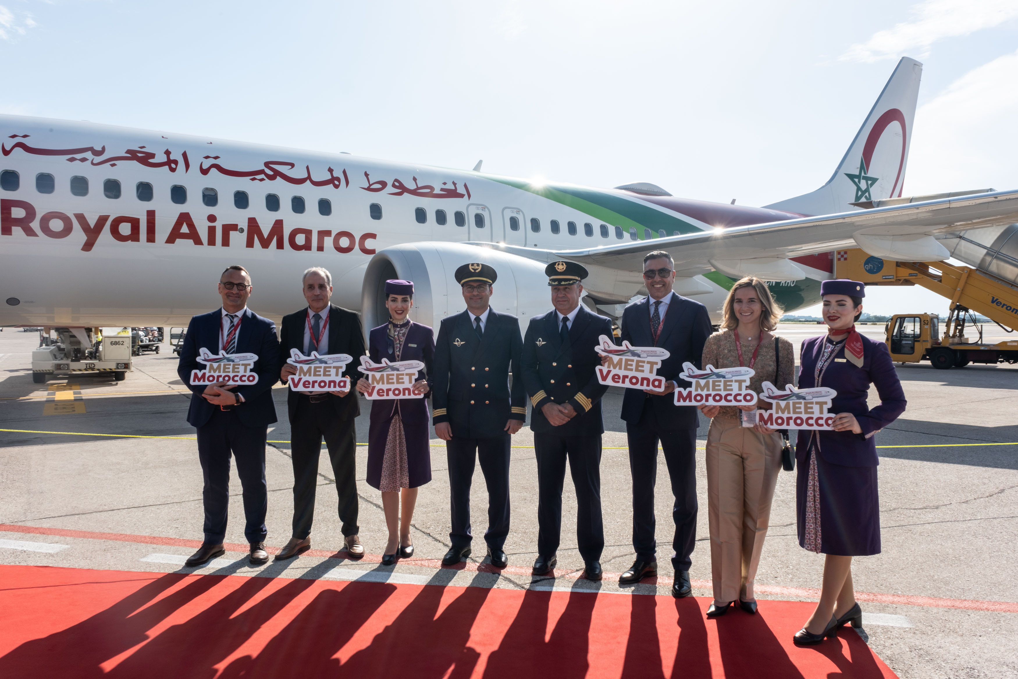 Immagine di sfondo della pagina Royal Air Maroc inaugura il volo diretto Verona-Casablanca