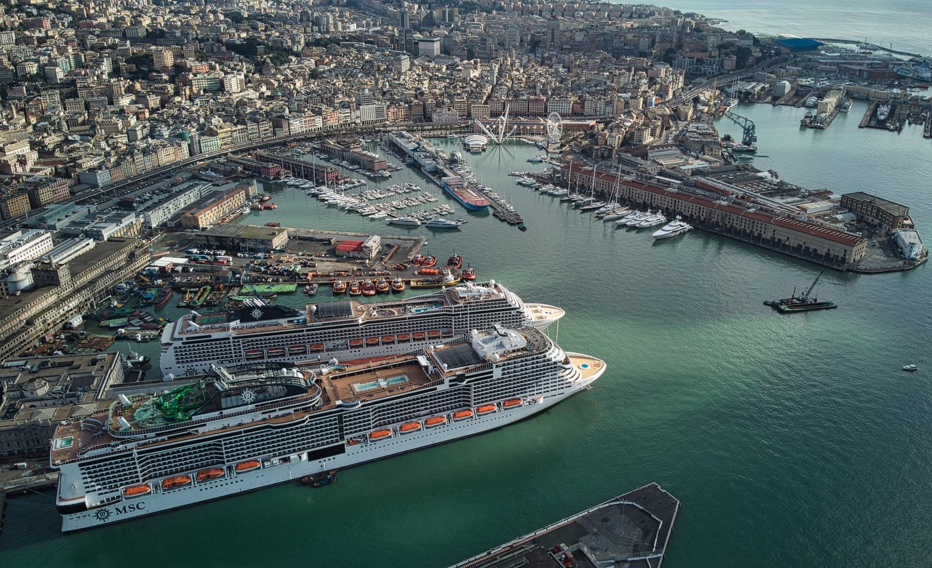Immagine di sfondo della pagina La ripartenza di MSC Grandiosa