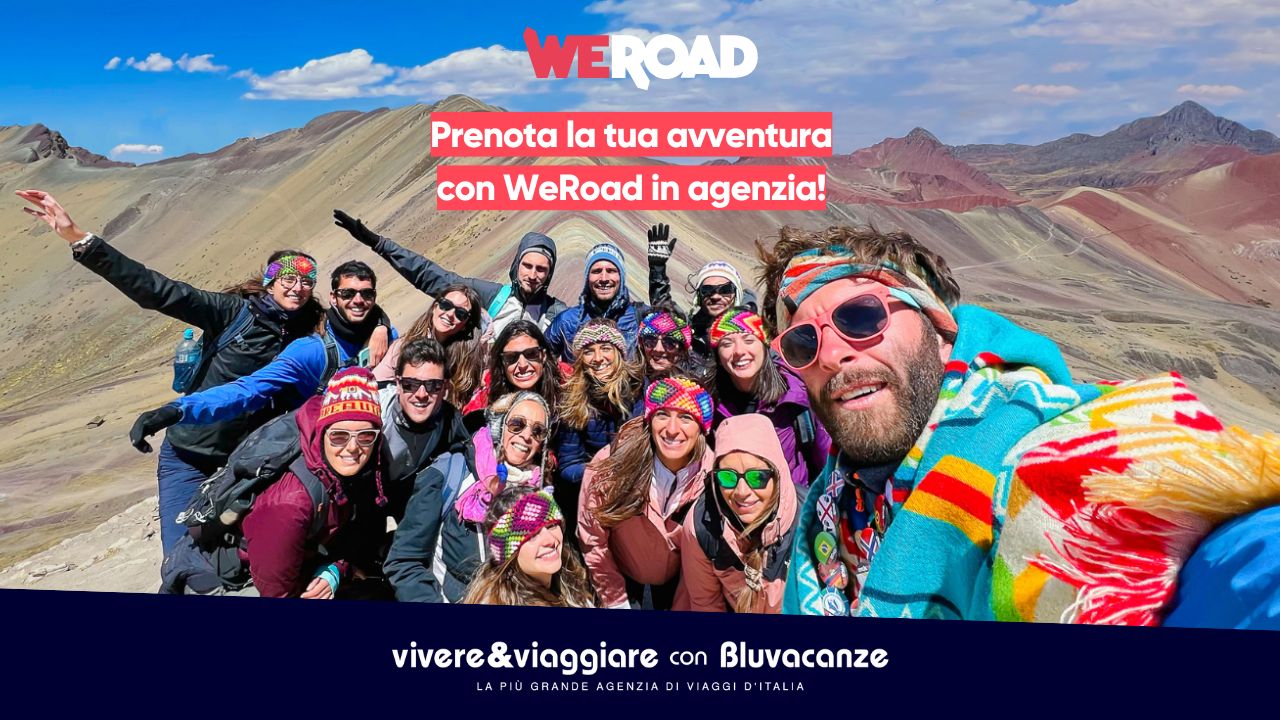 Immagine di sfondo della pagina Alleanza tra Bluvacanze e WeRoad: verso un nuovo concept di viaggio di gruppo
