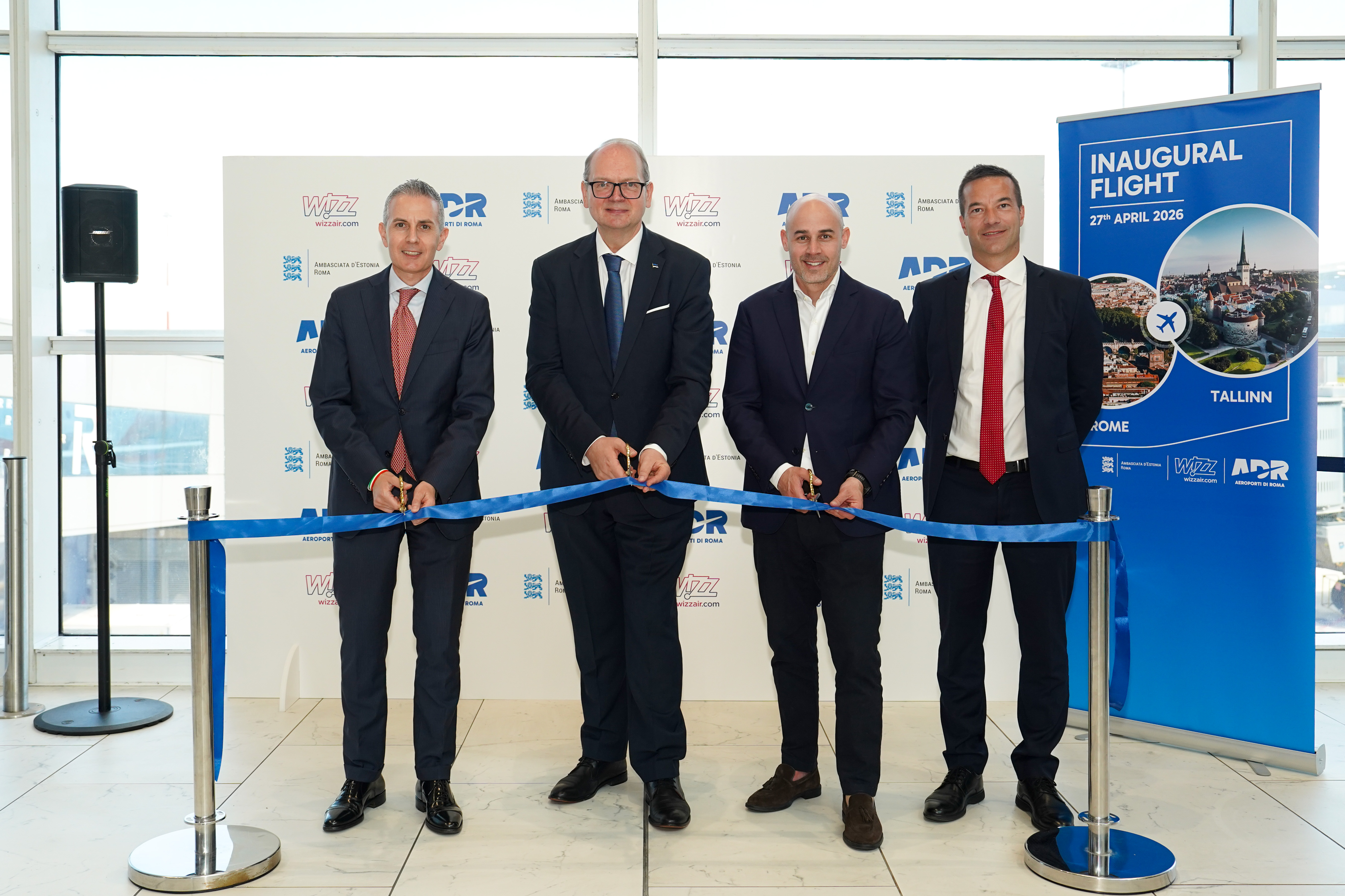 Immagine Wizz Air inaugura la Roma Fiumicino–Tallinn e rafforza la presenza sulla Capitale