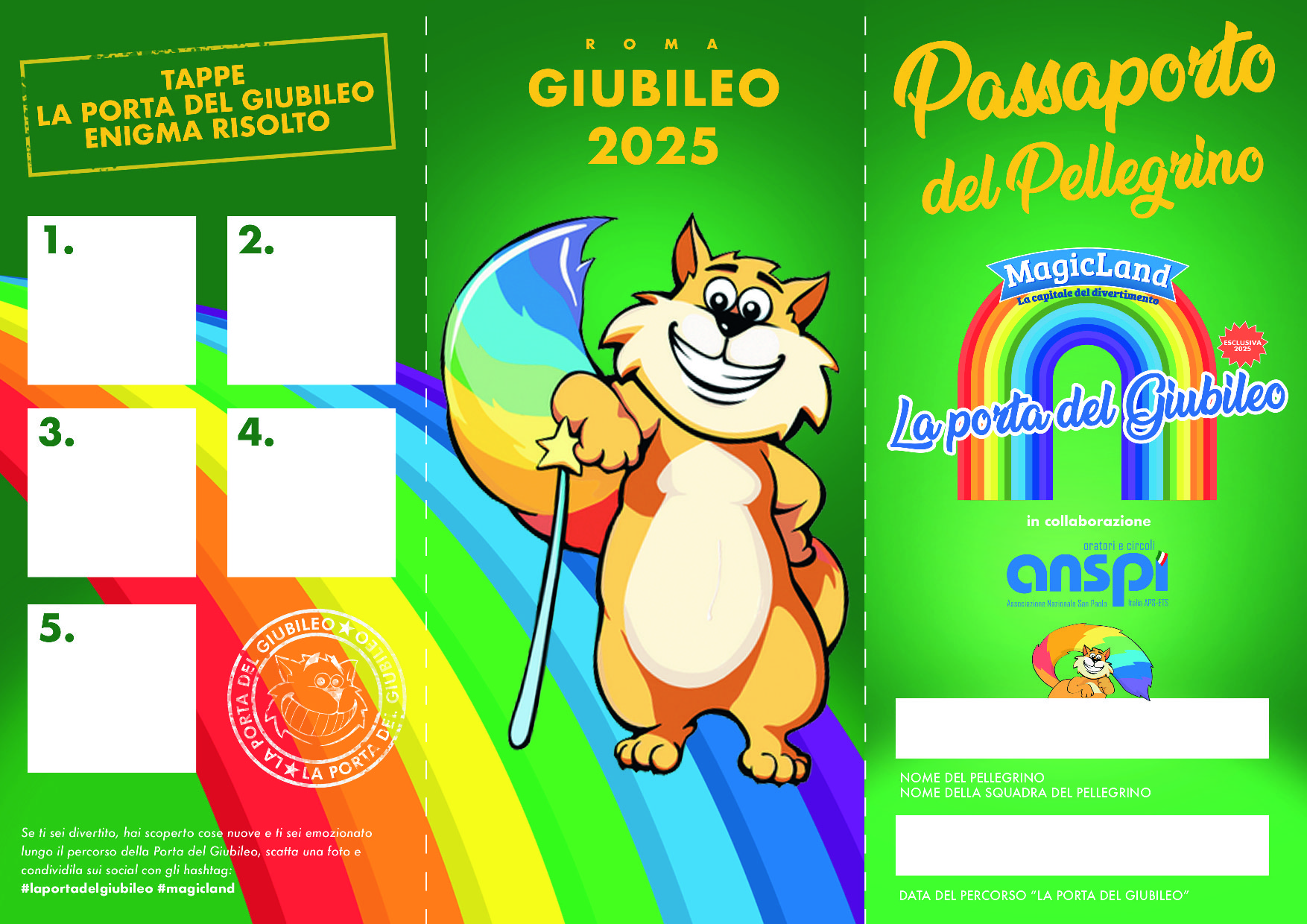 Immagine di sfondo della pagina MagicLand apre 'La Porta del Giubileo': avventura spirituale tra enigmi e attrazioni