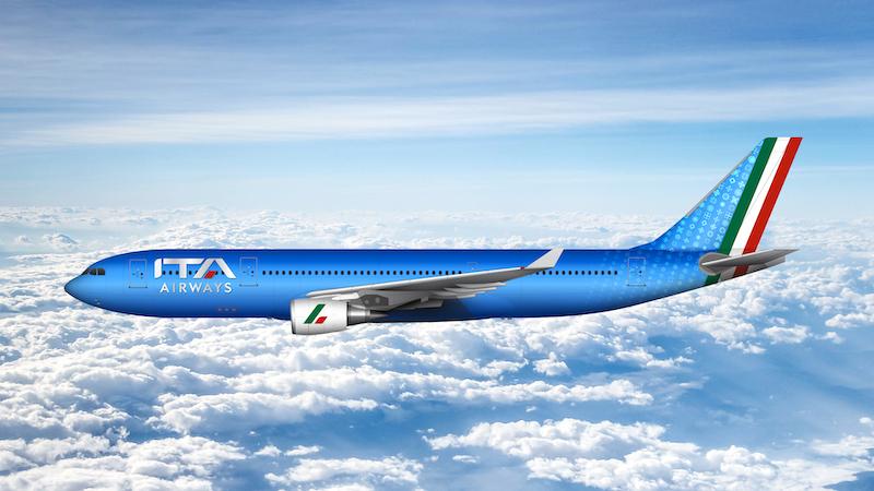 Immagine di sfondo della pagina ITA Airways, decolla il Roma-NY