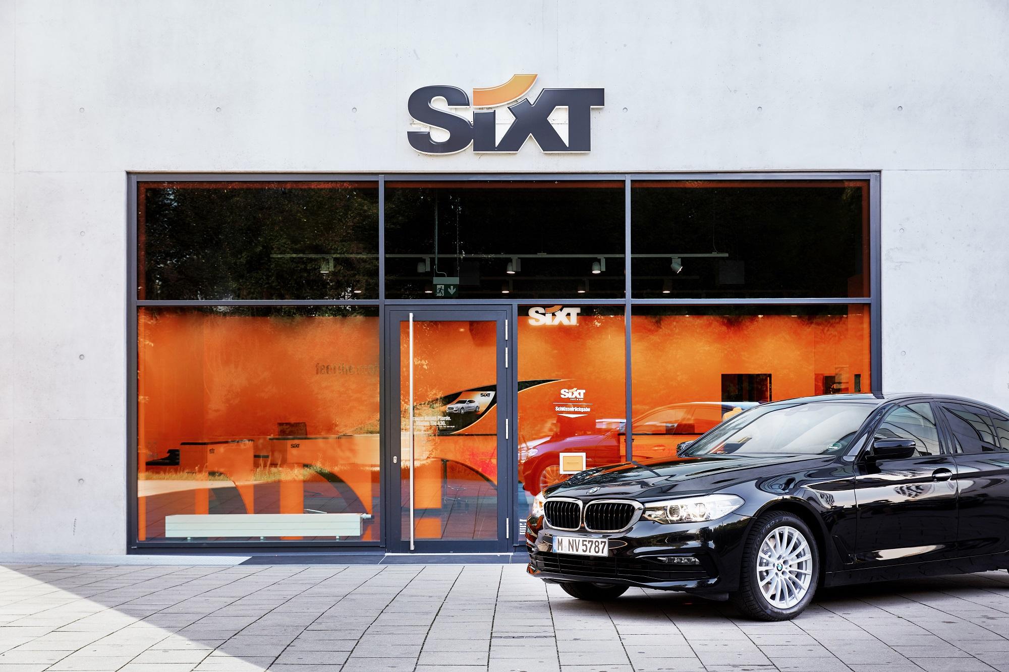 Immagine di sfondo della pagina Numeri record per Sixt