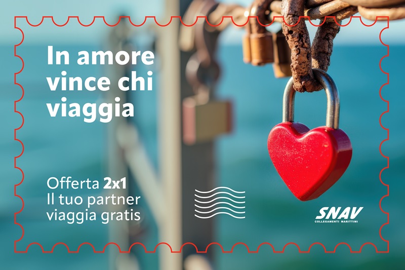Immagine di sfondo della pagina Snav lancia la promo di San Valentino