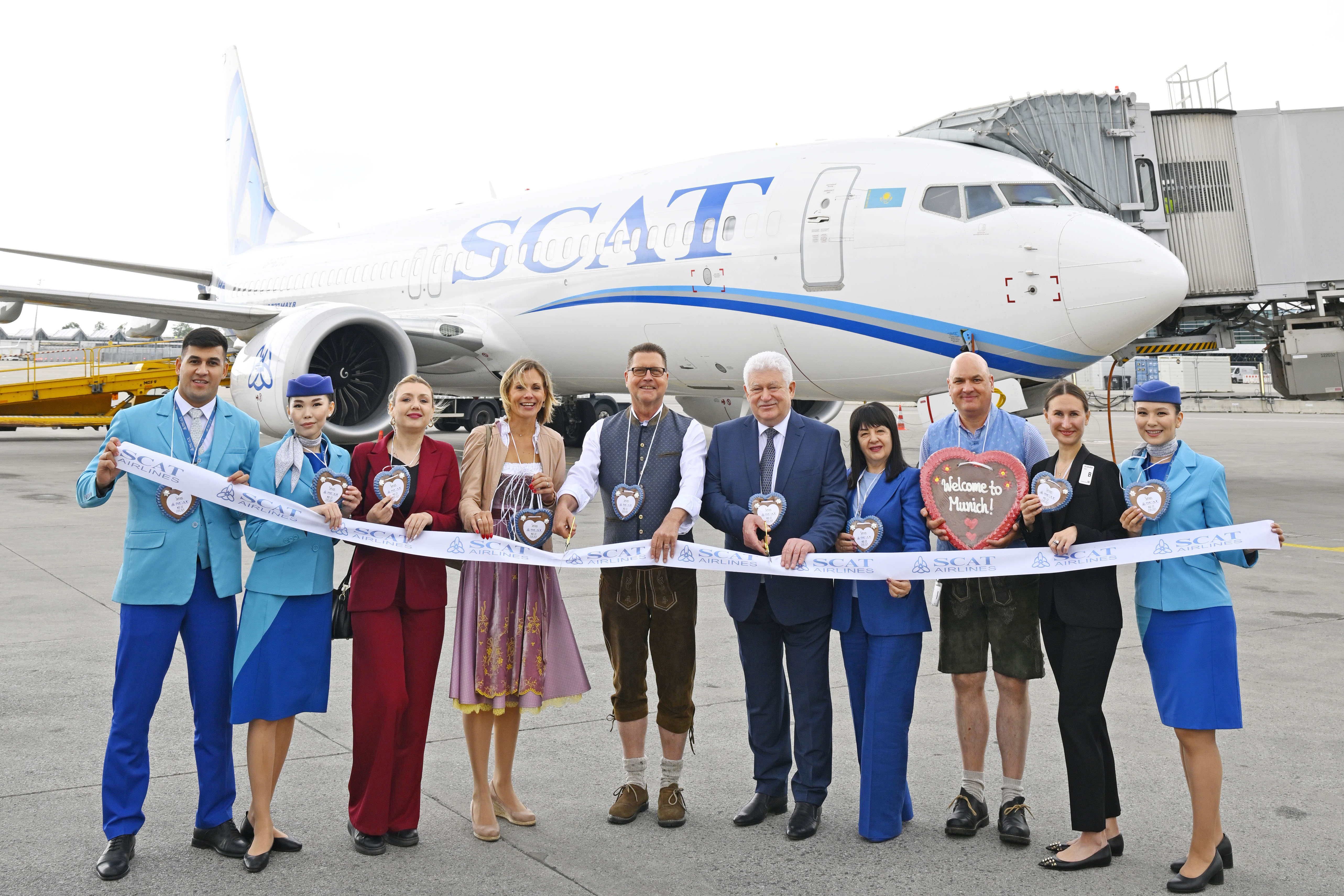 Immagine di sfondo della pagina SCAT Airlines apre la rotta Monaco–Shymkent: due voli diretti alla settimana verso il Kazakistan