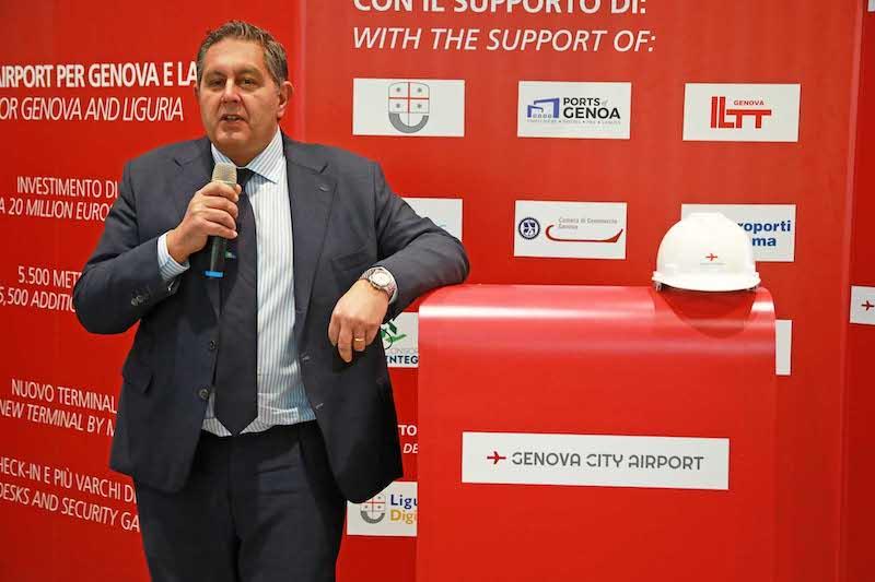 Immagine di sfondo della pagina Aeroporto di Genova, nuovi progetti per il futuro
