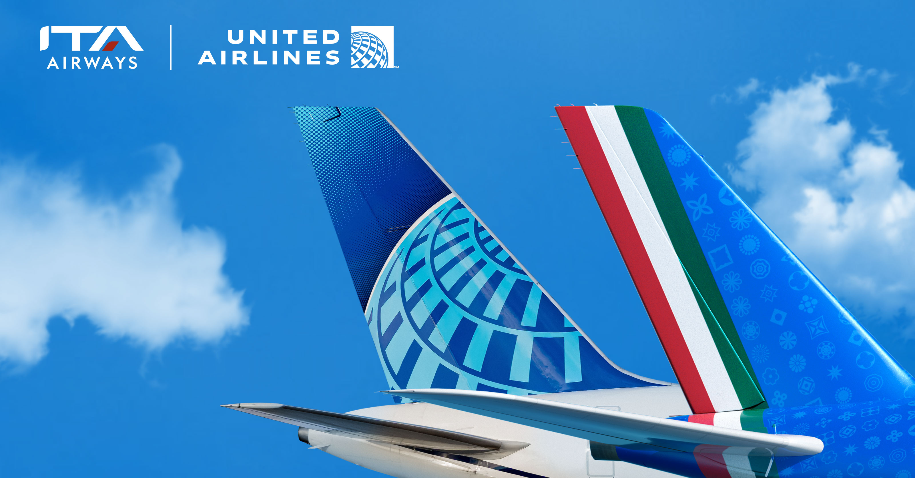 Immagine di sfondo della pagina Al via il nuovo accordo di codeshare tra ITA Airways e United Airlines