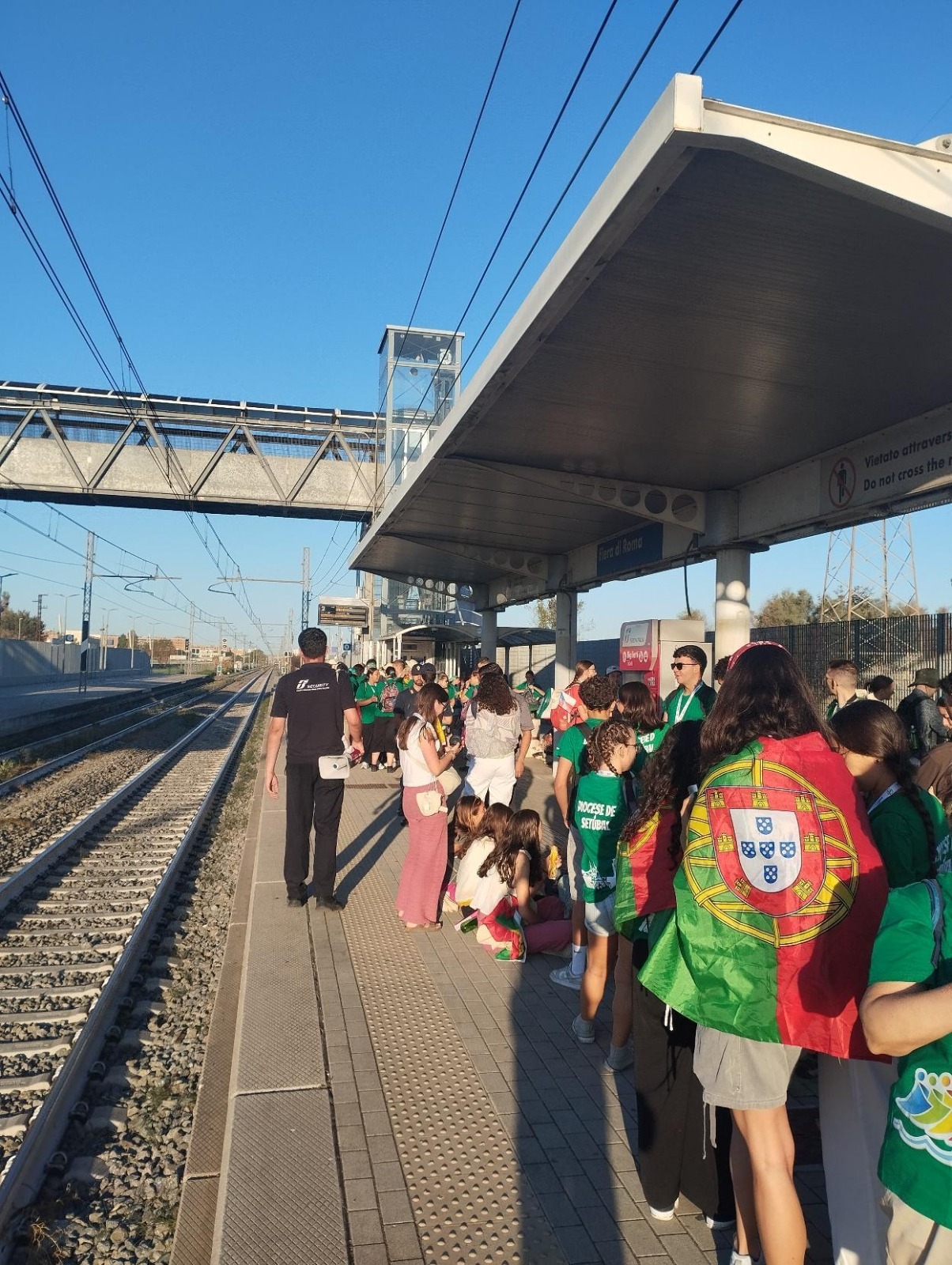 Immagine di sfondo della pagina FS potenzia la mobilità ferroviaria e su gomma per il Giubileo dei Giovani 2025