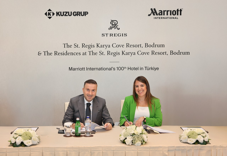 Immagine di sfondo della pagina Marriott International porta il brand St. Regis a Bodrum