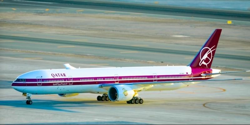 Immagine di sfondo della pagina Una livrea speciale retrò per Qatar Airways