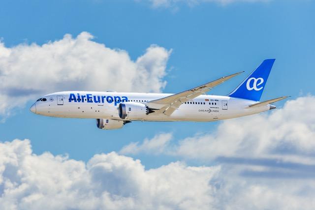 Immagine di sfondo della pagina Air Europa velocizza il check-in 