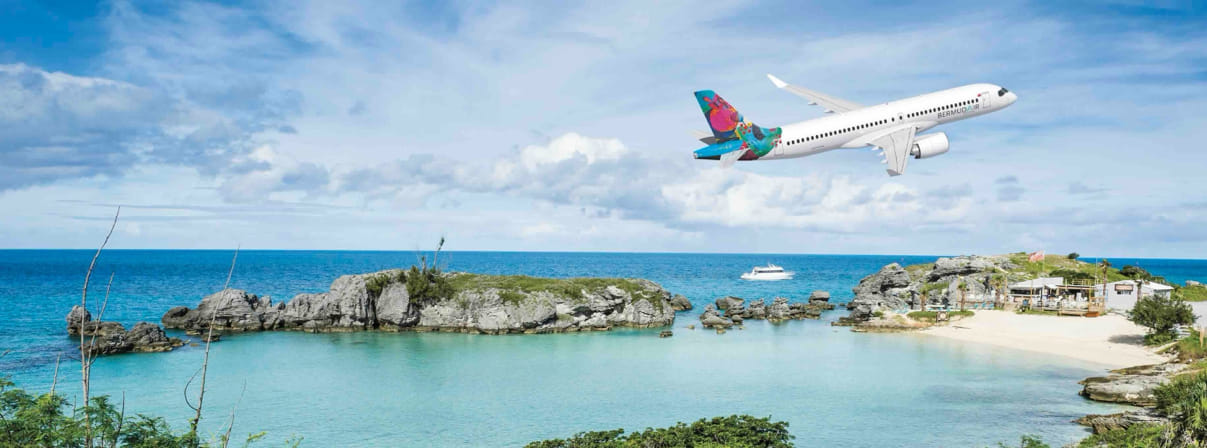 Immagine Airbus amplia la presenza nel segmento single-aisle: Bermudair ordina 10 a220-300