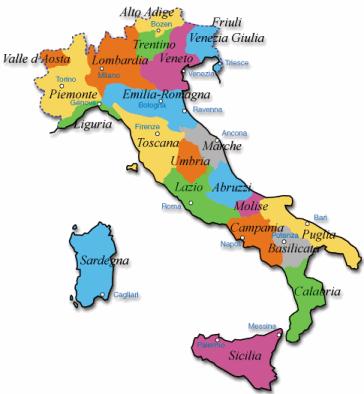 Immagine di sfondo della pagina Arriva " Destination Italia"  per l'incoming italiano 