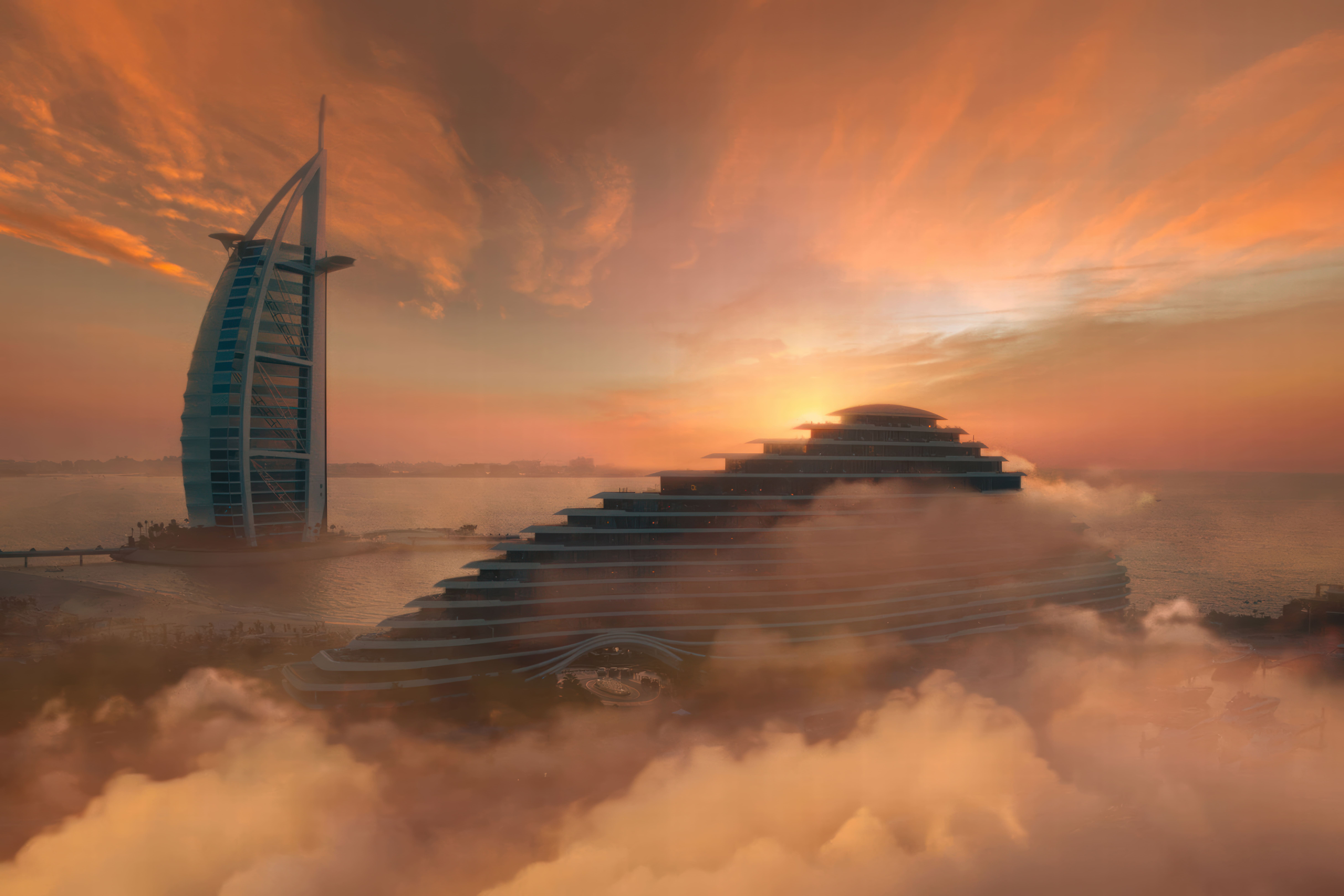 Immagine di sfondo della pagina Apre il resort Jumeirah Marsa Al Arab