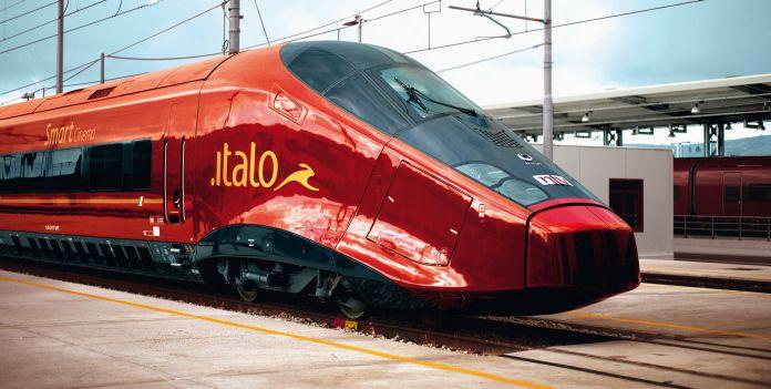 Immagine di sfondo della pagina Italo NTV verso Piazza Affari