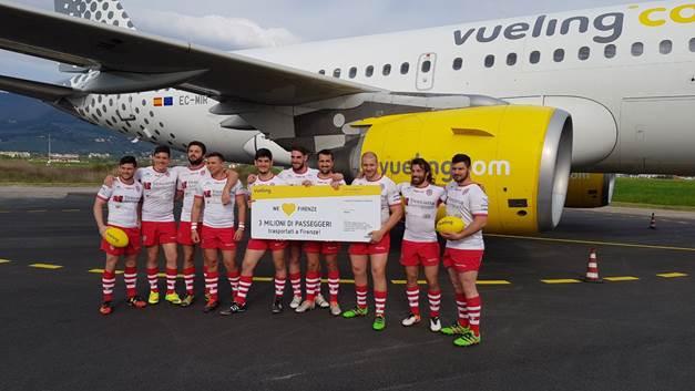 Immagine di sfondo della pagina Vueling, 3 milioni di pax a Firenze