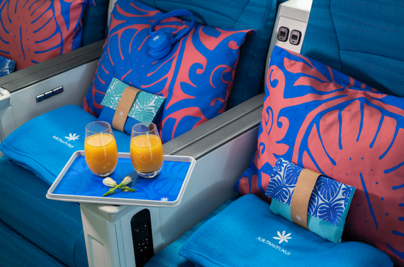 Immagine di sfondo della pagina Air Tahiti Nui lancia Mānava Premium: nuova esperienza di viaggio in cabina Premium Economy