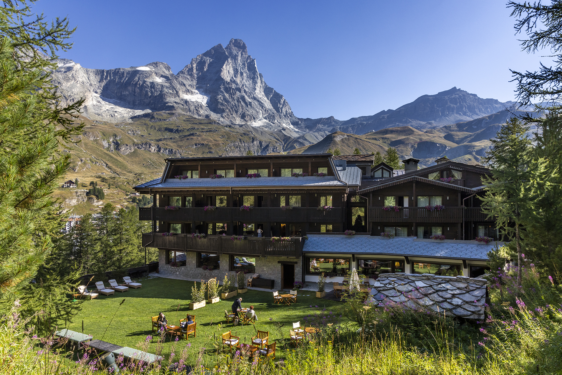 Immagine Bayettes, la riserva privata del Cervino apre la stagione estiva dell'Hotel Hermitage