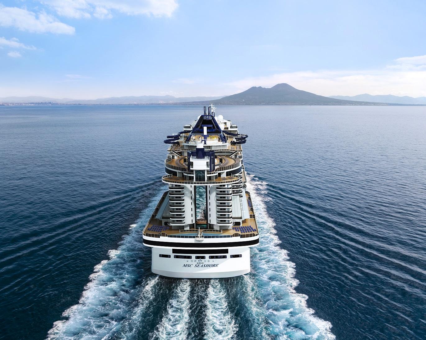 Immagine di sfondo della pagina MSC Seashore, tra sei mesi l'entrata in flotta