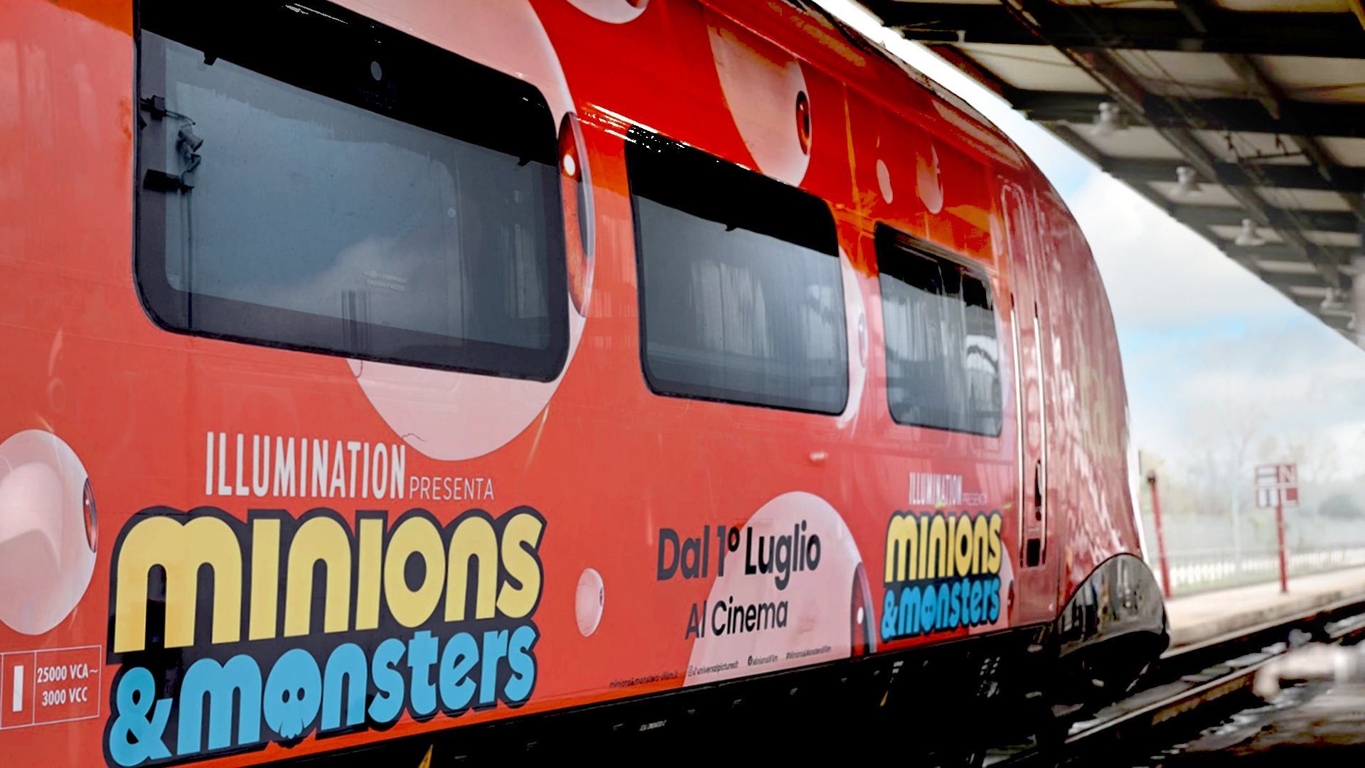 Immagine Italo e Universal portano i Minions a bordo: treno speciale per “Minions & Monsters”