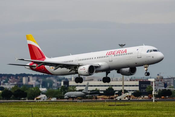 Immagine di sfondo della pagina Iberia: cresce la capacità sull'Italia
