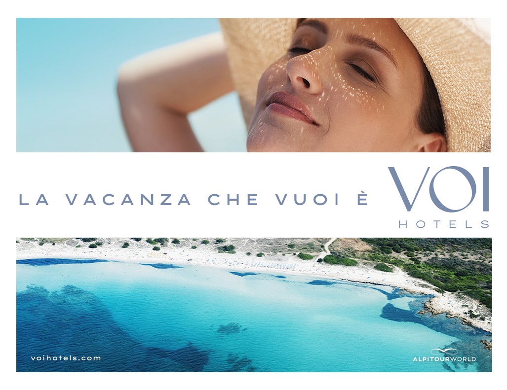 Immagine di sfondo della pagina VOIhotels lancia la campagna “La vacanza che vuoi è VOI”