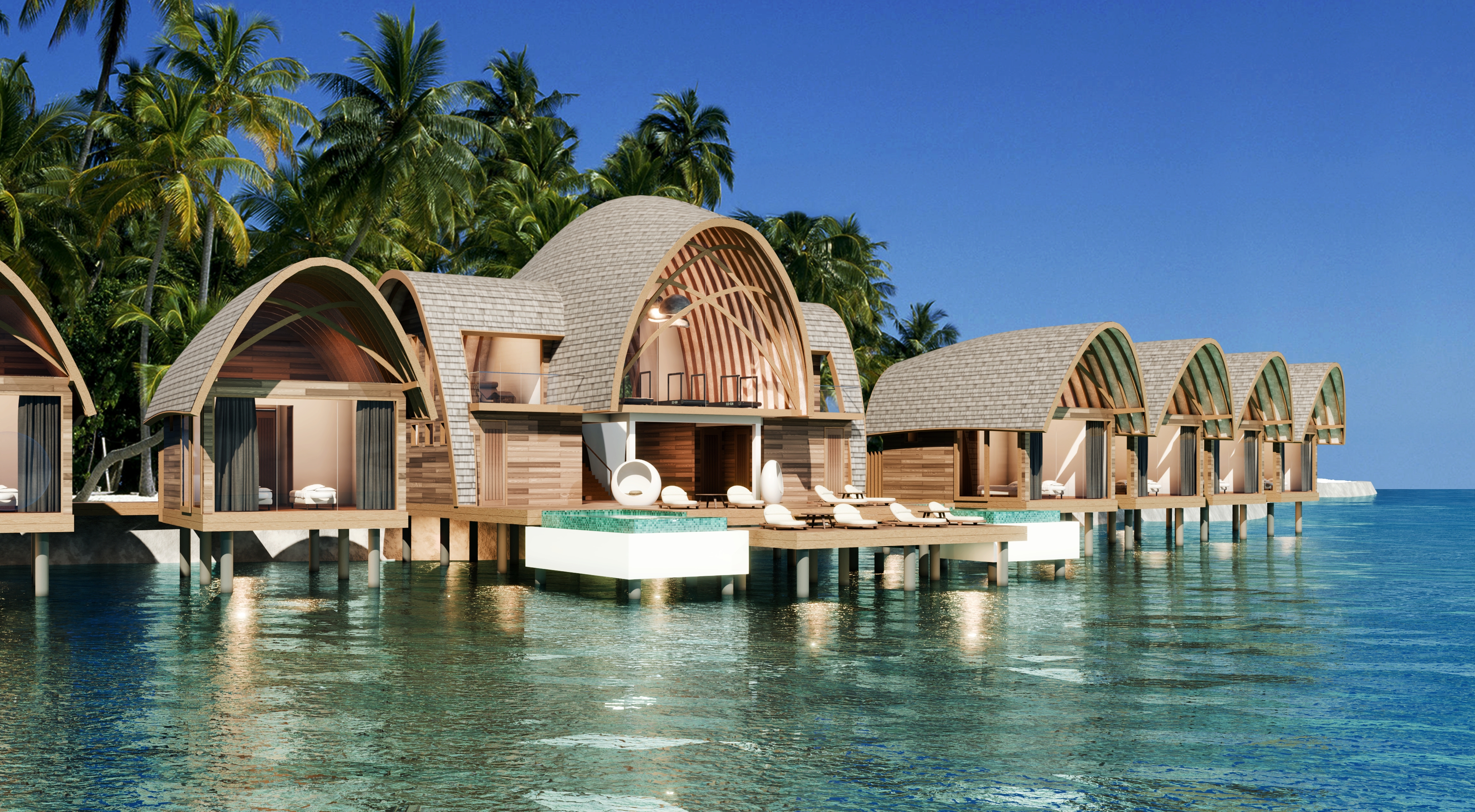 Immagine di sfondo della pagina Apre ufficialmente Ananea Madivaru, il nuovo resort maldiviano rappresentato da Controvento