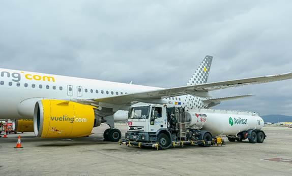 Immagine di sfondo della pagina Vueling vola sostenibile con l’aiuto di Avikor