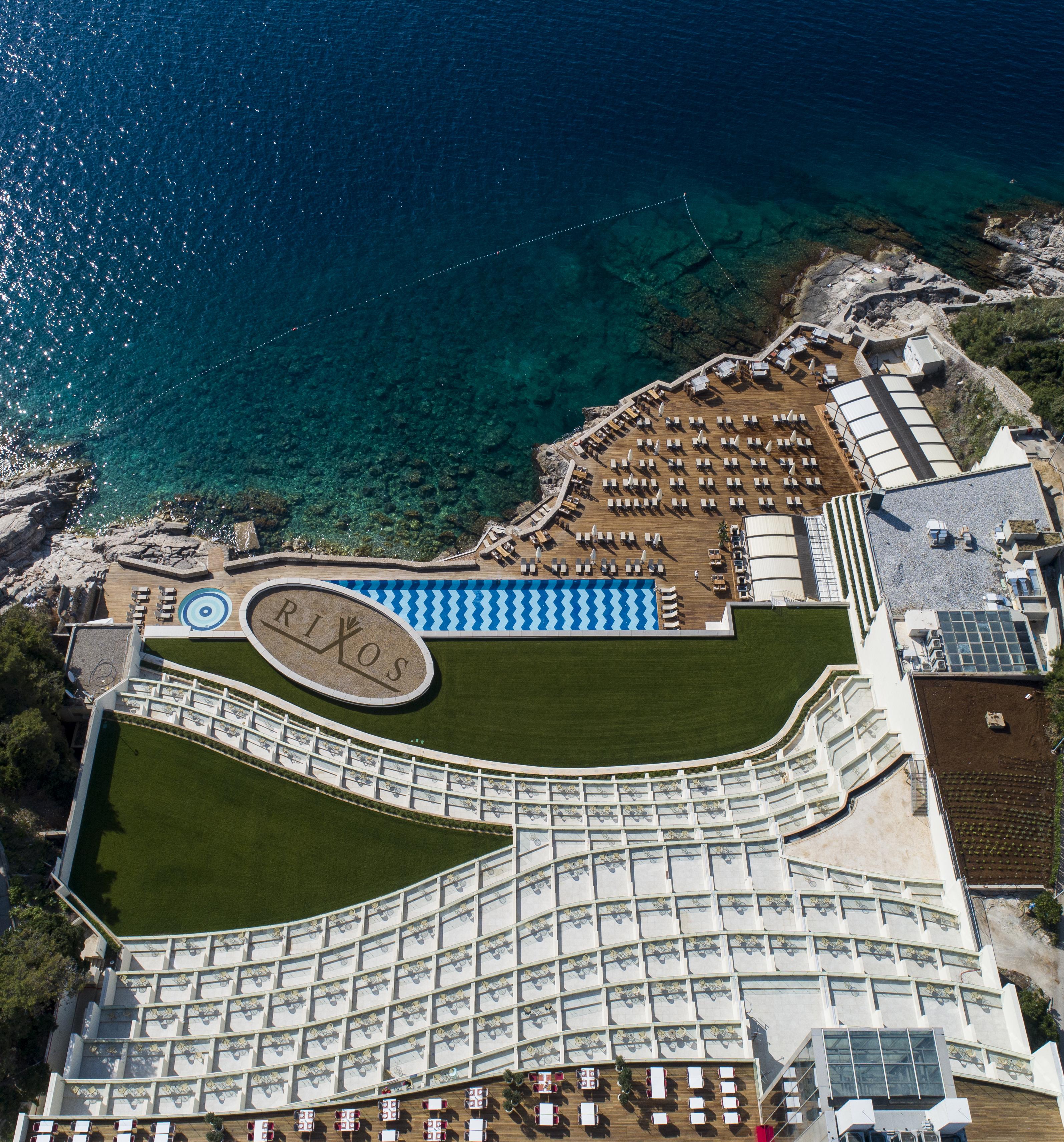 Immagine di sfondo della pagina Dubrovnik, restaurato l'Hotel Rixos Premium 