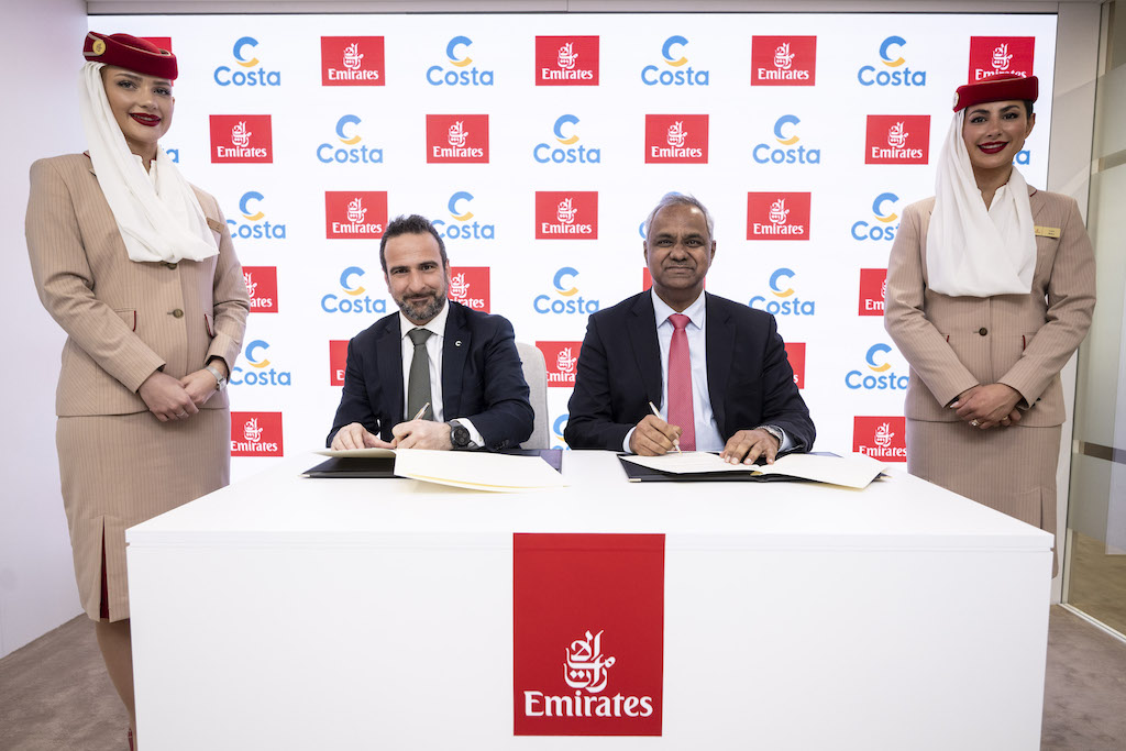 Immagine Costa Crociere estende la partnership con Emirates fino al 2027