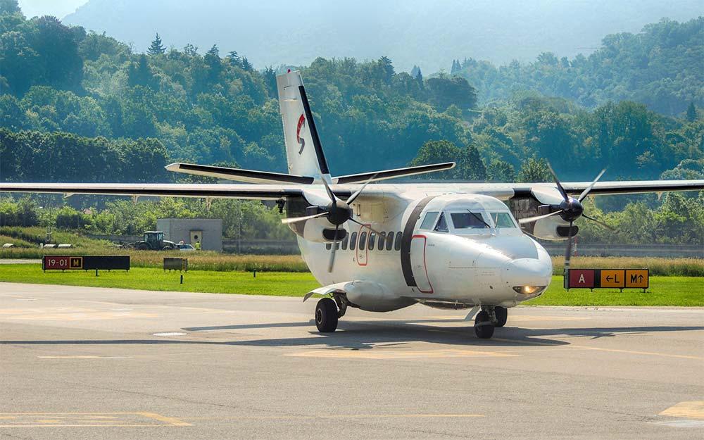 Immagine di sfondo della pagina Silver Air vola da Bologna all'Elba