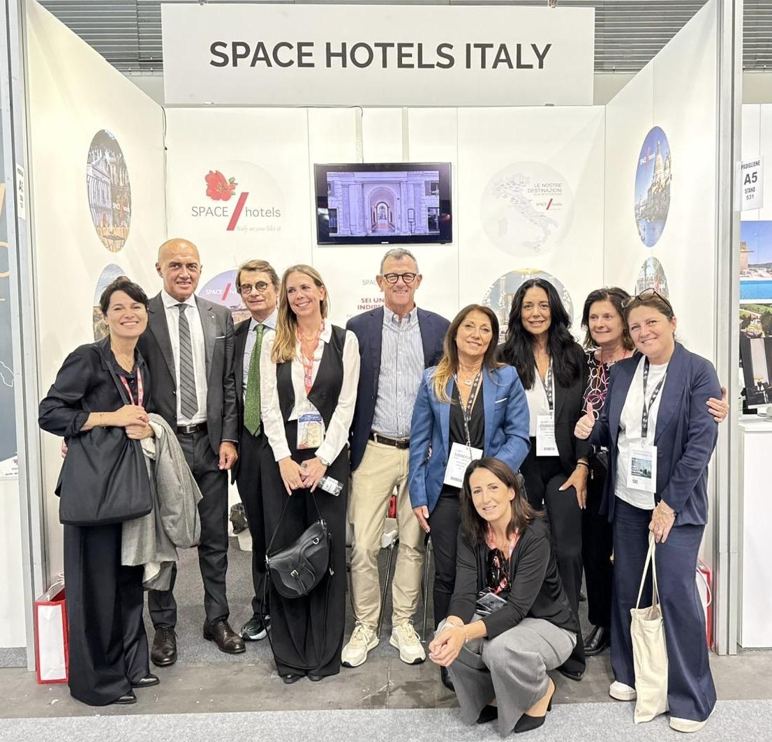 Immagine Space Hotels porta l’ospitalità italiana al WTM di Londra