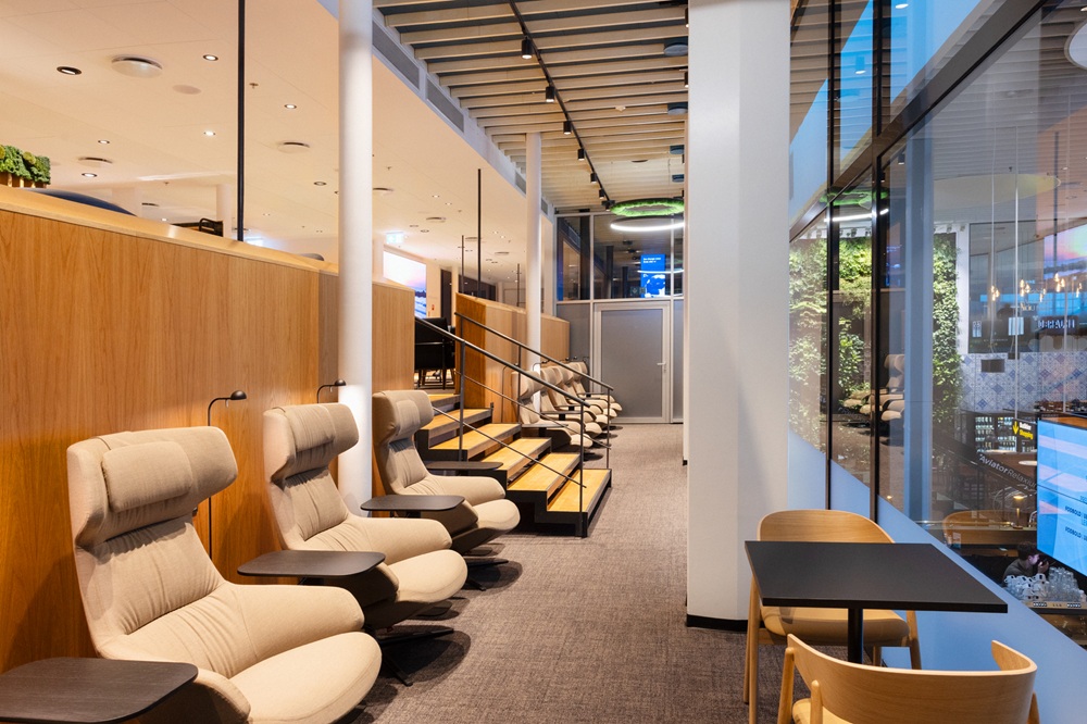 Immagine di sfondo della pagina Le lounge del futuro: il nuovo volto dell’ospitalità aeroportuale