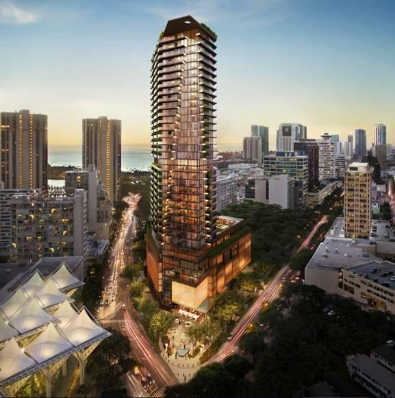Immagine di sfondo della pagina Mandarin Oriental Hotel Group cresce alle Hawaii