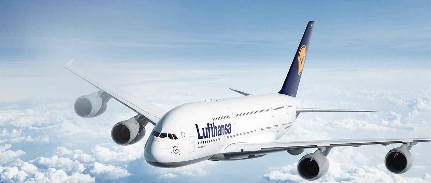 Immagine di sfondo della pagina Gruppo Lufthansa: novità per Miles & More
