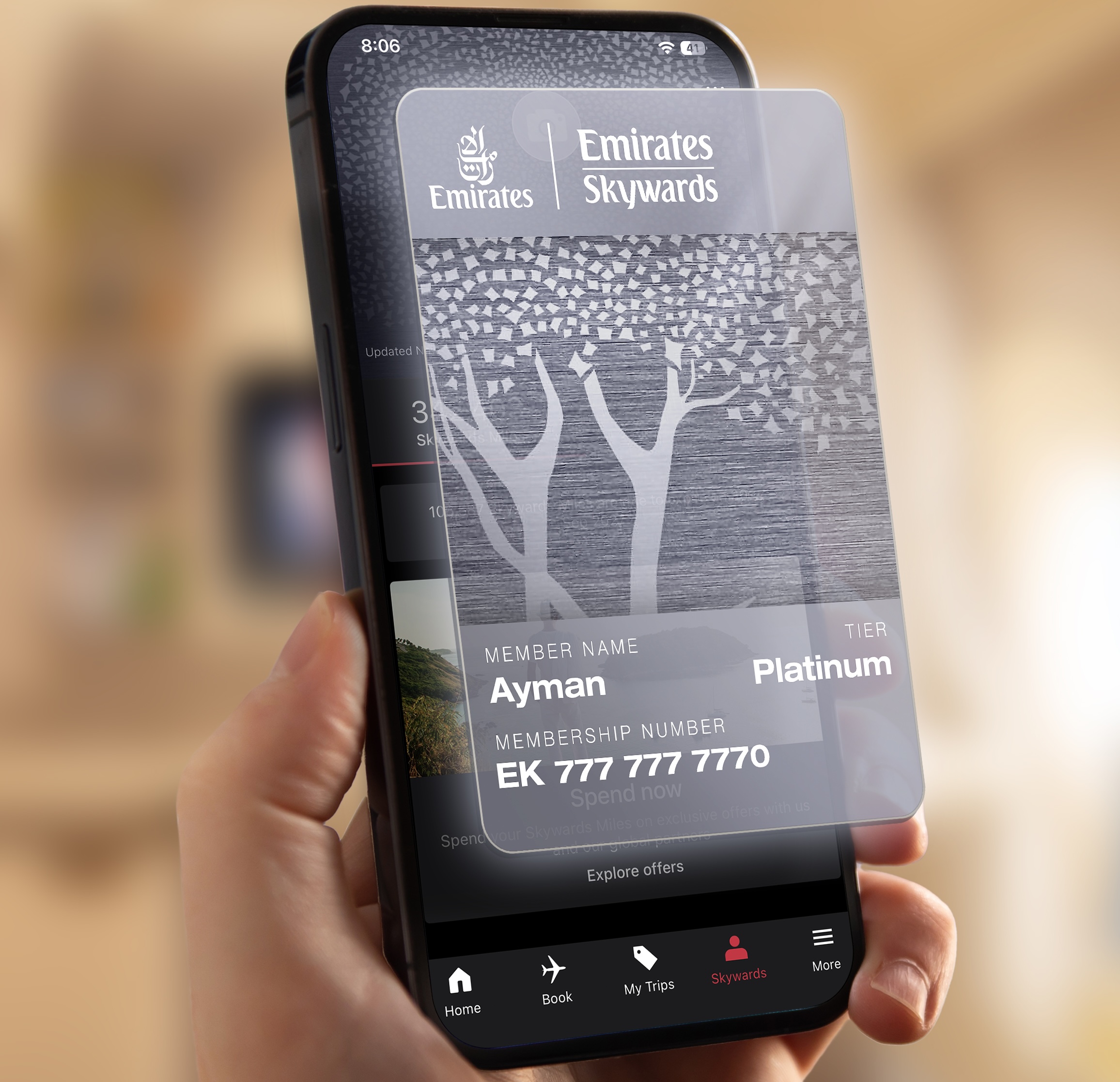 Immagine Emirates mette all’asta lo status Skywards Platinum per sostenere i bambini nel mondo