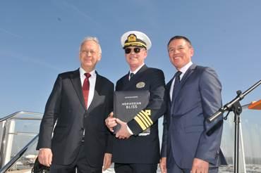 Immagine di sfondo della pagina Norwegian Cruise Line, il debutto di Bliss
