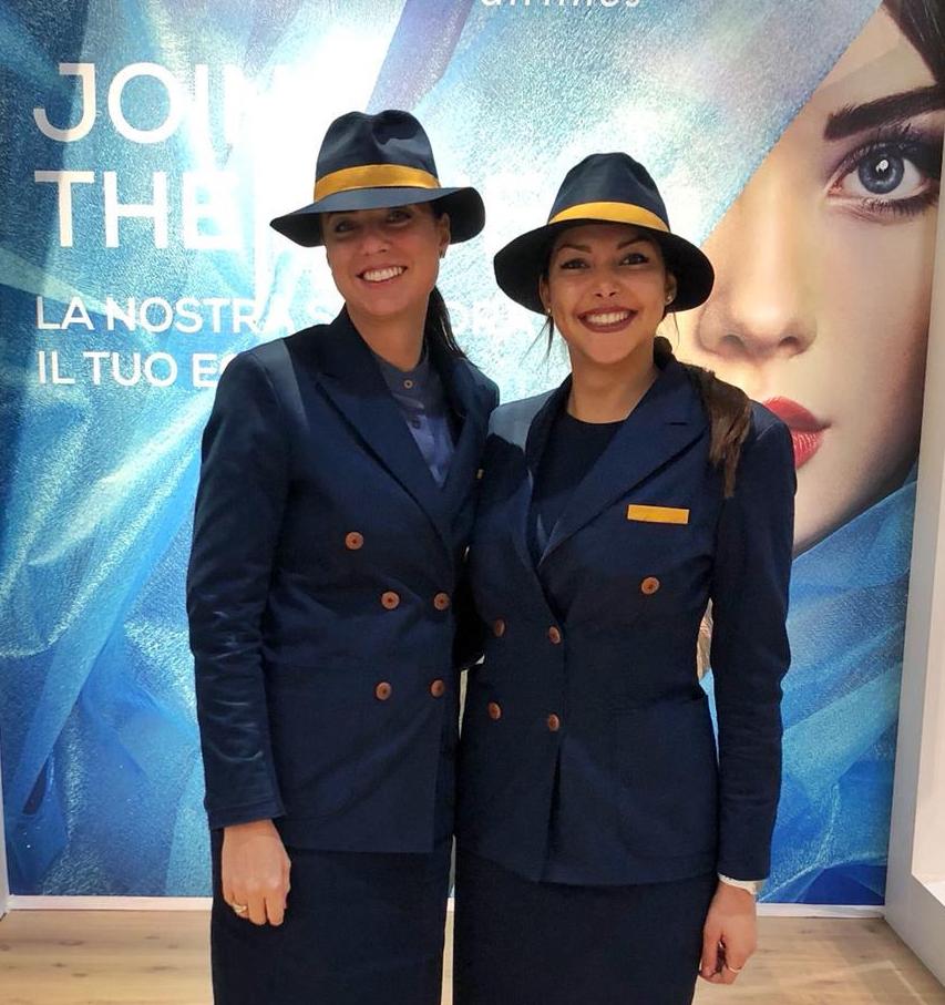 Immagine di sfondo della pagina Blue Panorama Airlines, successo degli open day