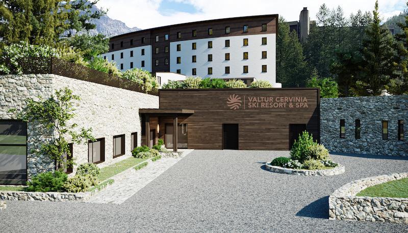 Immagine di sfondo della pagina Cervinia Ski Resort&Spa new entry per Valtur