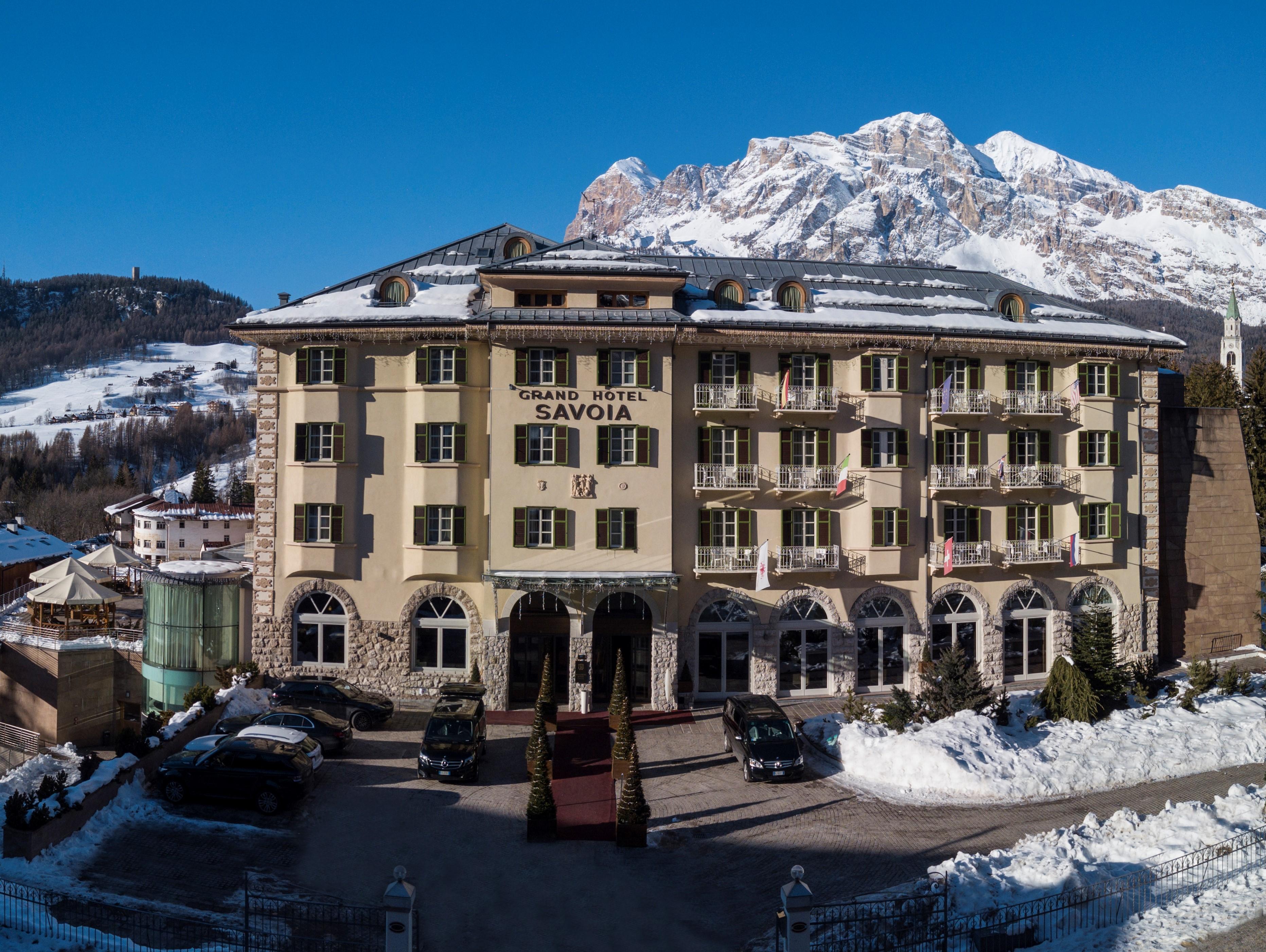 Immagine di sfondo della pagina Riapre il Grand Hotel Savoia Cortina d’Ampezzo