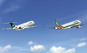 Immagine di sfondo della pagina Code-share tra Alitalia e Carpatair