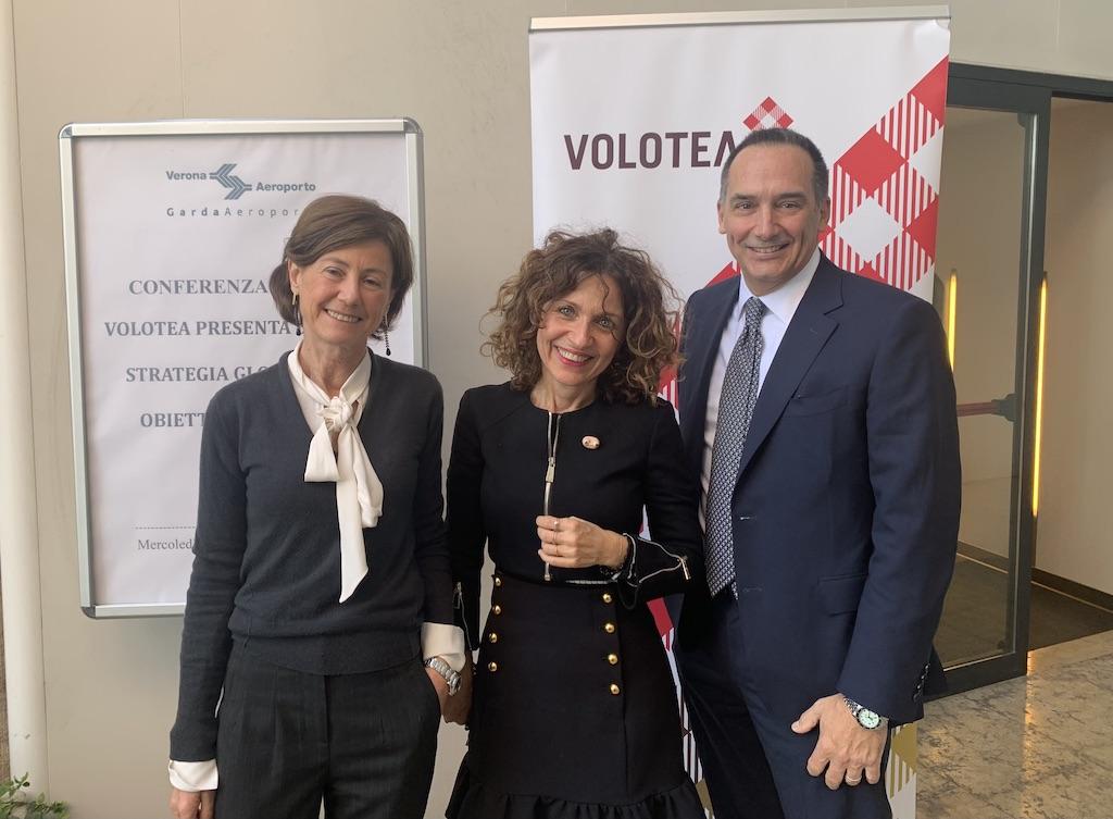 Immagine di sfondo della pagina Crescita e sostenibilità per il futuro di Volotea