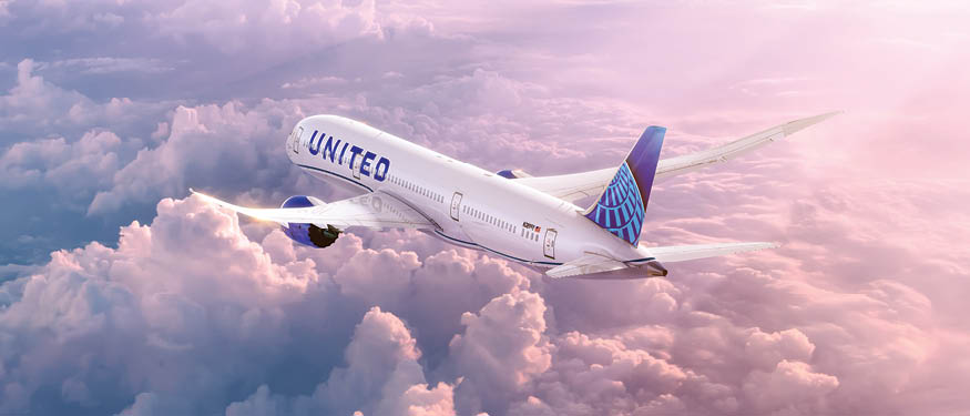 Immagine di sfondo della pagina United Airlines annuncia il primo servizio non-stop tra Roma e Denver